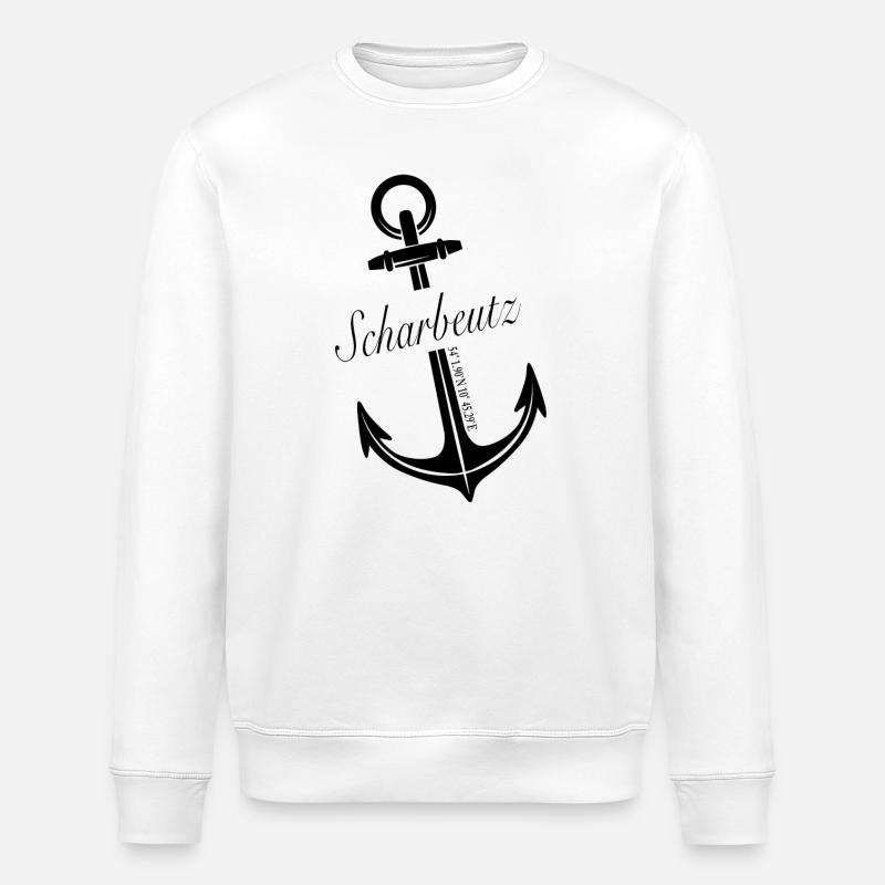 Scharbeutz - Stanley/Stella Unisex Bio-Sweatshirt ROLLER - Weiß