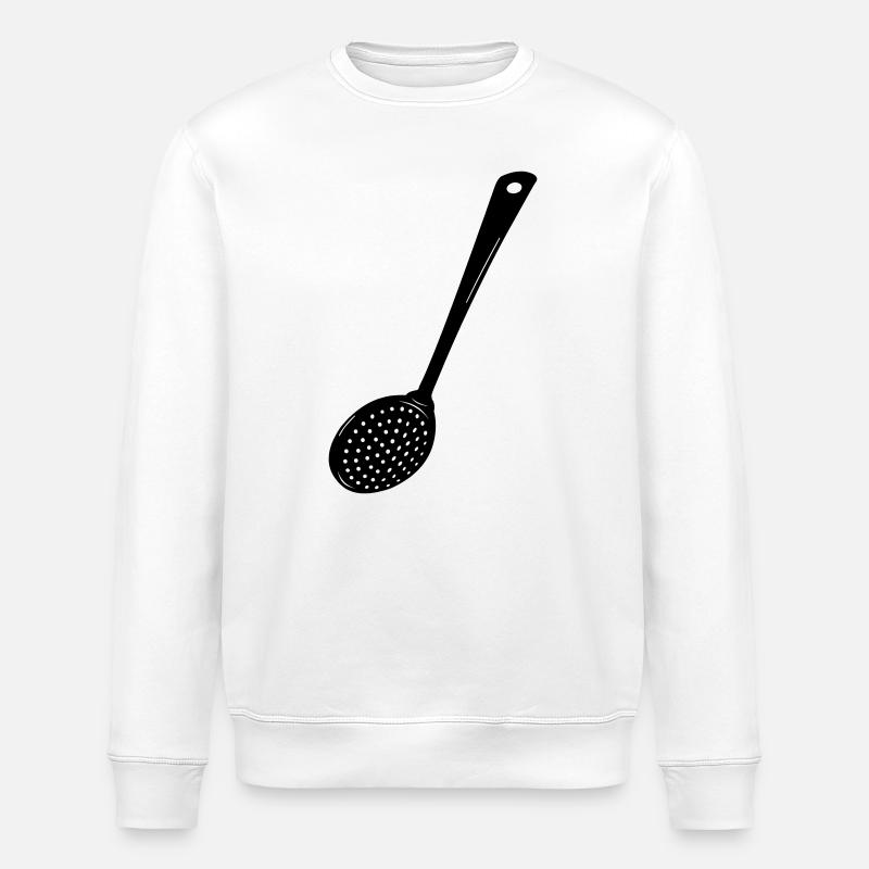 Image de teinte fendue transparente - Sweat bio ROLLER Stanley/Stella Unisexe - blanc