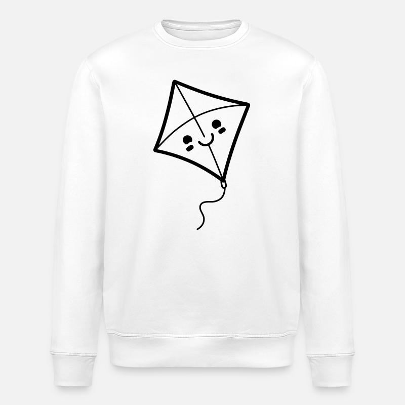 Drachen - Stanley/Stella Unisex Bio-Sweatshirt ROLLER - Weiß
