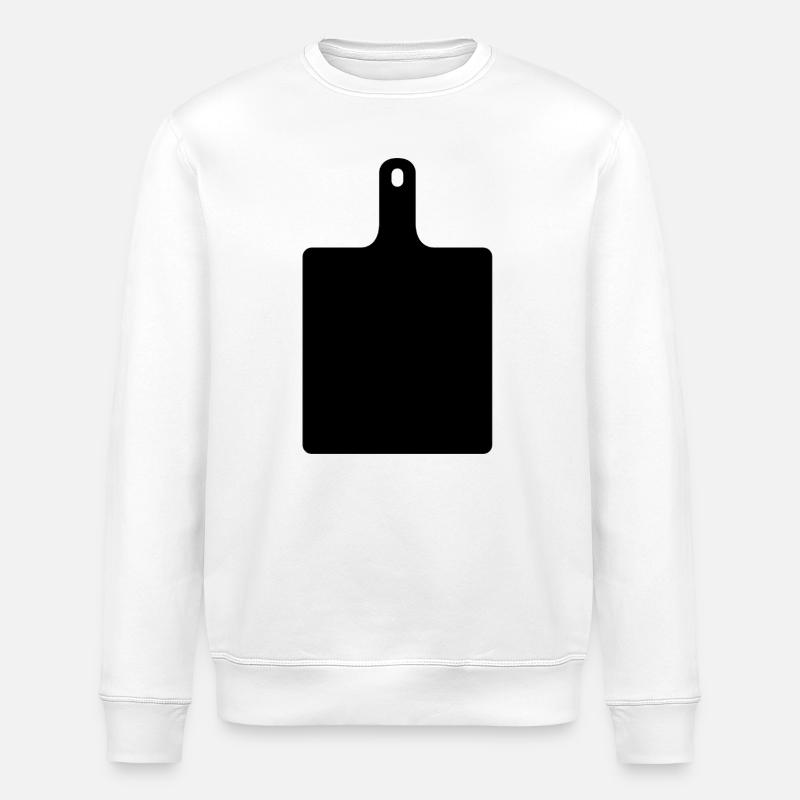 Schneidbrett - Stanley/Stella Unisex Bio-Sweatshirt ROLLER - Weiß