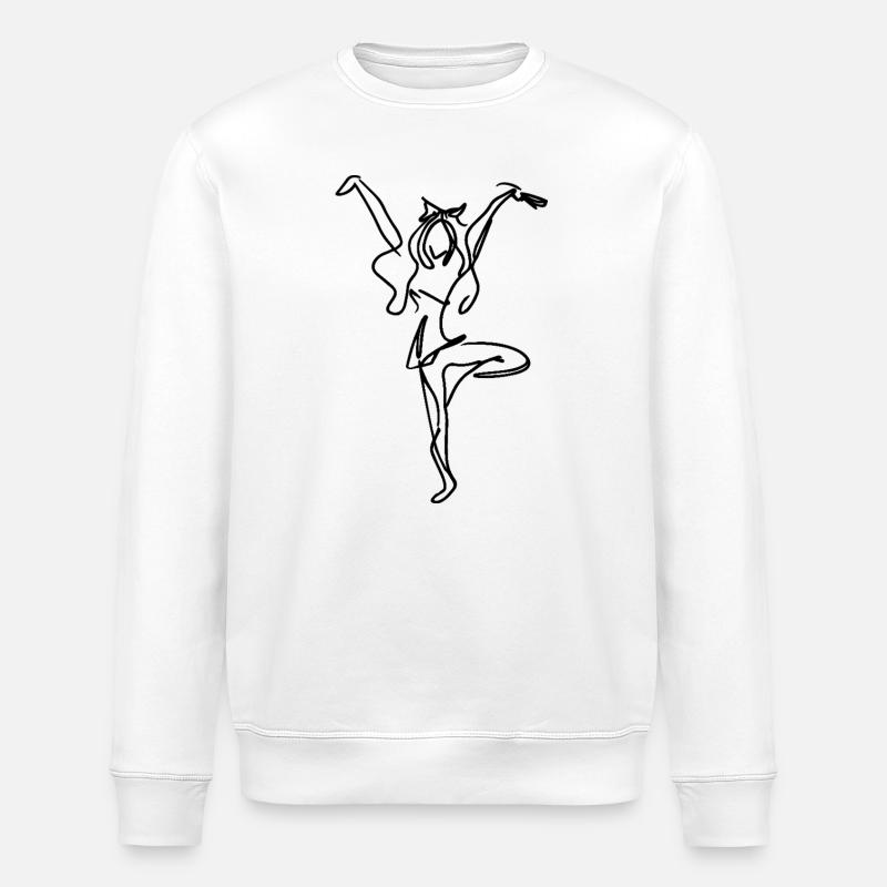 cheerleader - Sweat bio ROLLER Stanley/Stella Unisexe - blanc