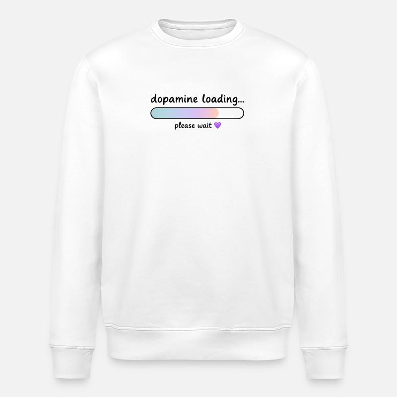 Gradient de charge de dopamine - Sweat bio ROLLER Stanley/Stella Unisexe - blanc