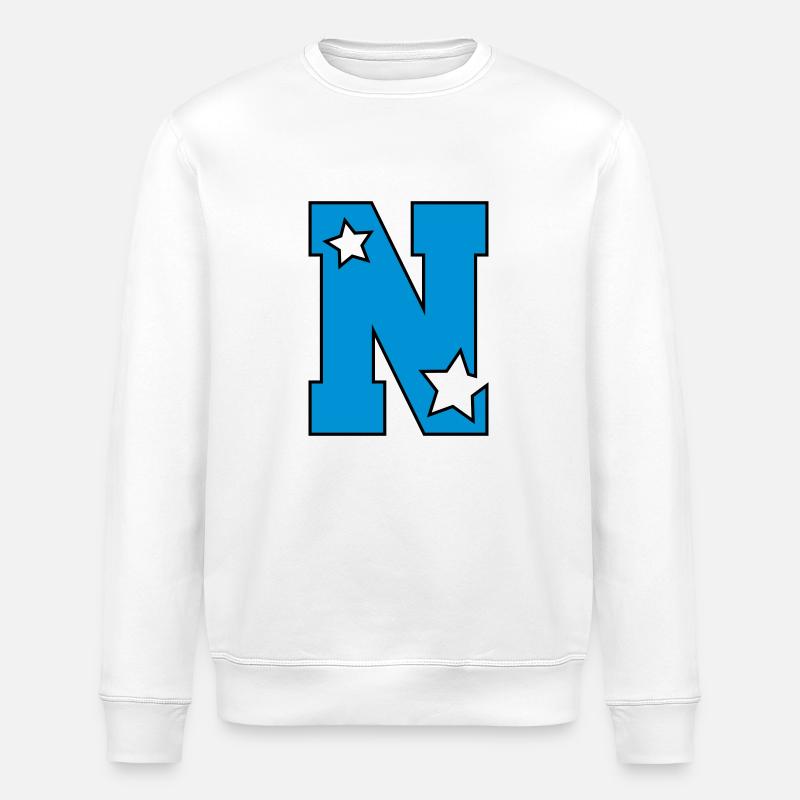 lettern - Sweat bio ROLLER Stanley/Stella Unisexe - blanc