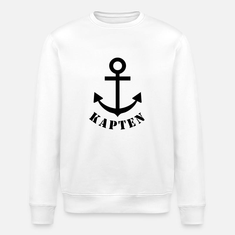 kapten - Stanley/Stella Unisex Bio-Sweatshirt ROLLER - Weiß