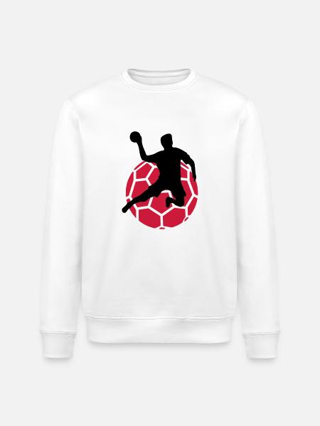 handball - Sweat bio ROLLER Stanley/Stella Unisexe - blanc