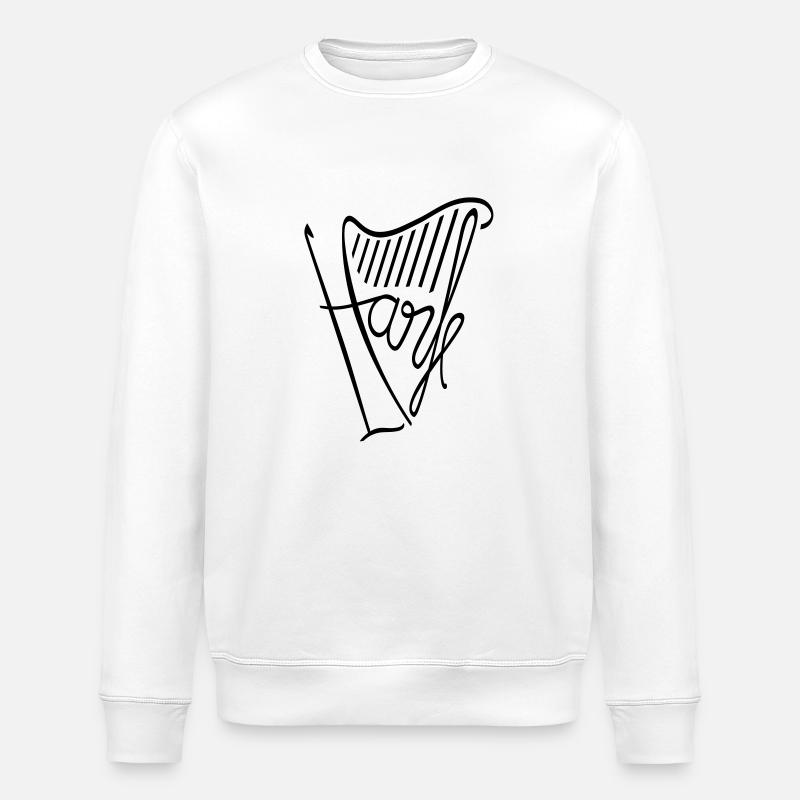 Petit Harpe - Sweat bio ROLLER Stanley/Stella Unisexe - blanc