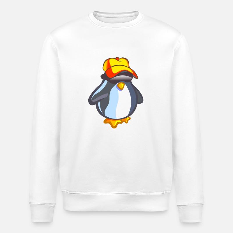 pingouin été - Sweat bio ROLLER Stanley/Stella Unisexe - blanc