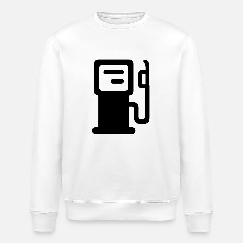 Poste d'essence - Sweat bio ROLLER Stanley/Stella Unisexe - blanc