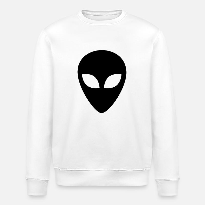 Alien - Sweat bio ROLLER Stanley/Stella Unisexe - blanc