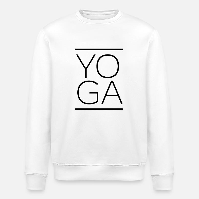 Yoga - Sweat bio ROLLER Stanley/Stella Unisexe - blanc