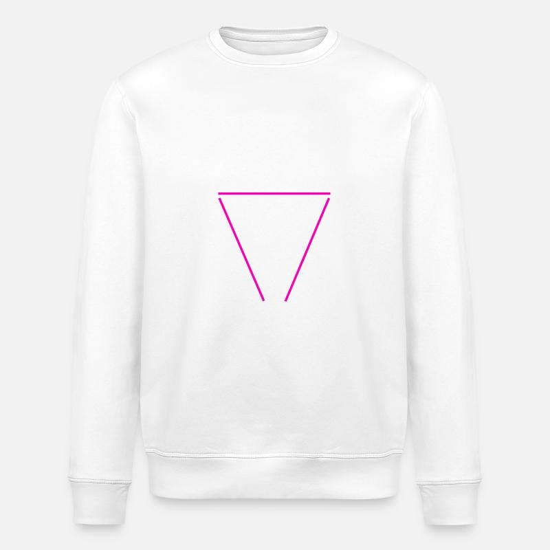 God is everthing pink 2 - Stanley/Stella ROLLER Unisex Organic Sweatshirt - white