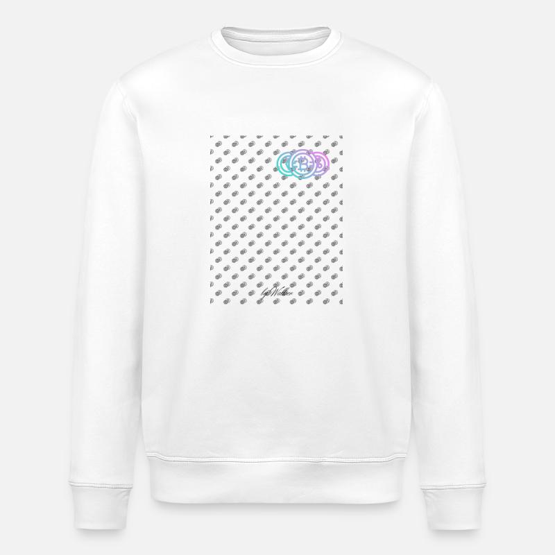 Bitcoin - Stanley/Stella Unisex Bio-Sweatshirt ROLLER - Weiß