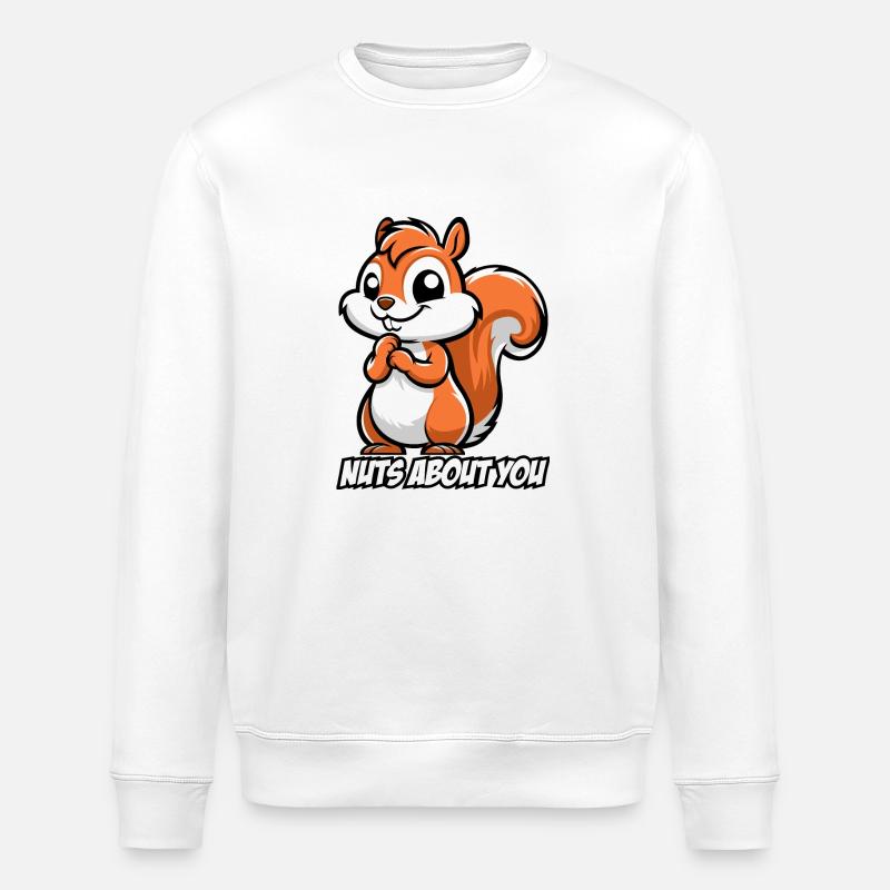 Noix de vous - Sweat bio ROLLER Stanley/Stella Unisexe - blanc