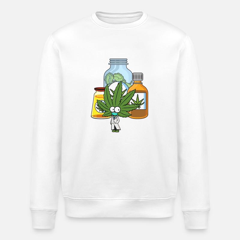 Doc hanfi - Sweat bio ROLLER Stanley/Stella Unisexe - blanc