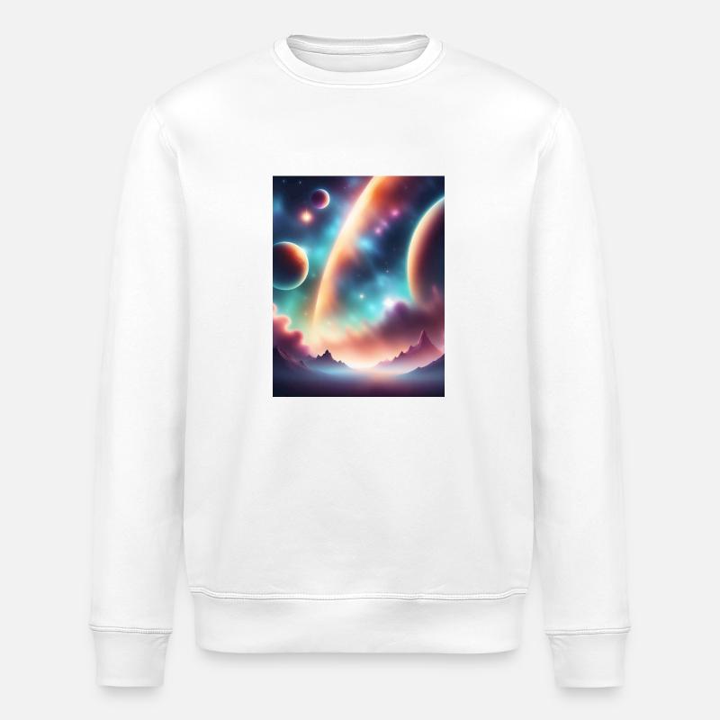 Espace - Sweat bio ROLLER Stanley/Stella Unisexe - blanc