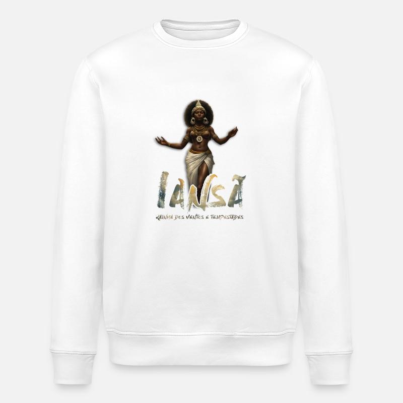 Iansã - Sweat bio ROLLER Stanley/Stella Unisexe - blanc