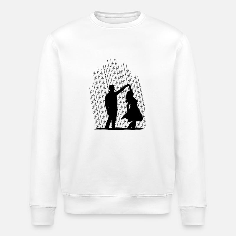 Danser sous l pluie - Sweat bio ROLLER Stanley/Stella Unisexe - blanc