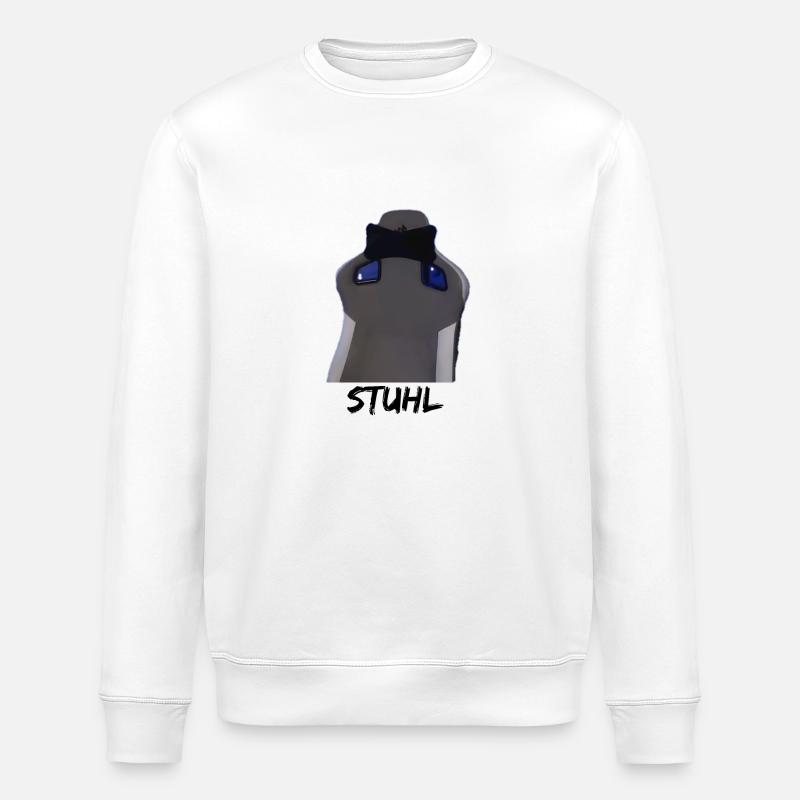 STUHL - Stanley/Stella Unisex Bio-Sweatshirt ROLLER - Weiß