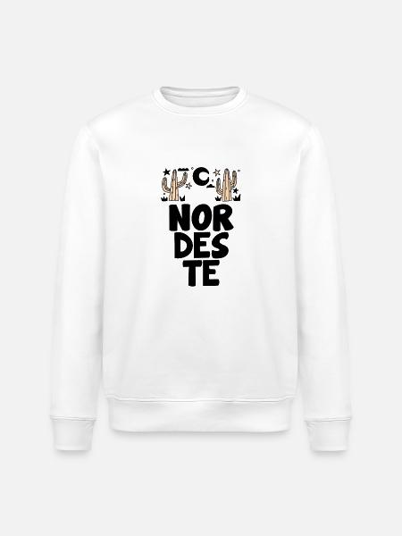 Brazilian Northeast - Stanley/Stella ROLLER Unisex Organic Sweatshirt - white