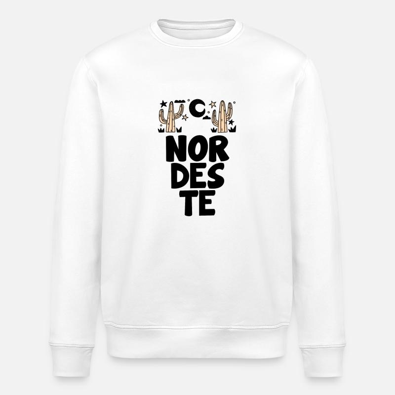 Brasilianischer Nordosten - Stanley/Stella Unisex Bio-Sweatshirt ROLLER - Weiß