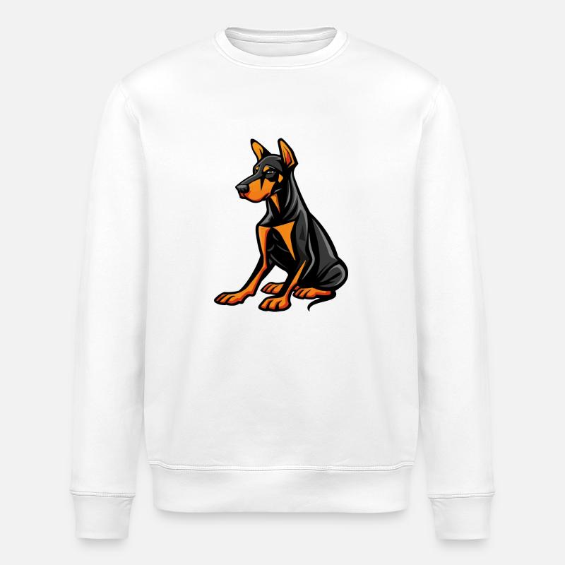 hund - Stanley/Stella Unisex Bio-Sweatshirt ROLLER - Weiß