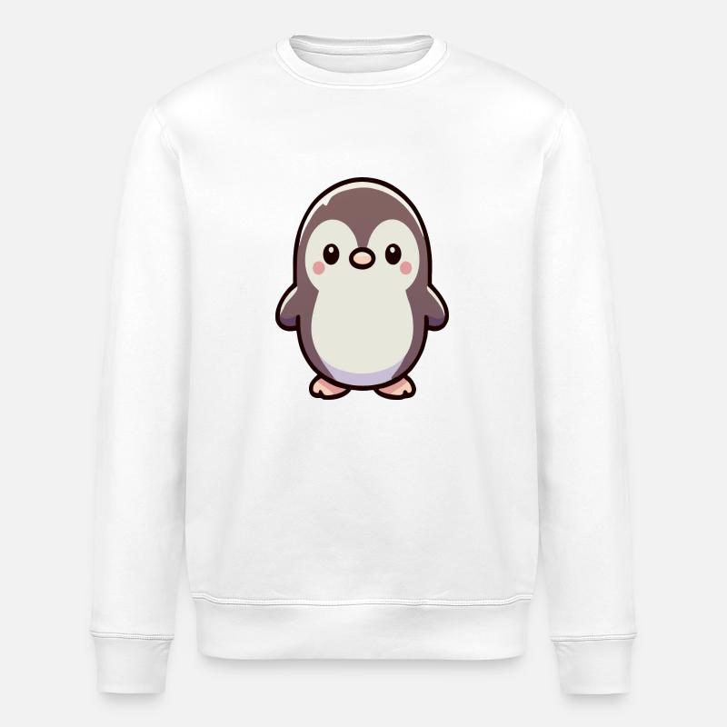 Pinguin - Stanley/Stella Unisex Bio-Sweatshirt ROLLER - Weiß