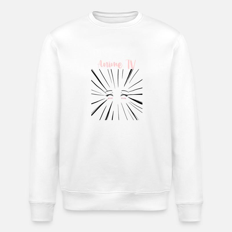 anime tv - Stanley/Stella Unisex Bio-Sweatshirt ROLLER - Weiß