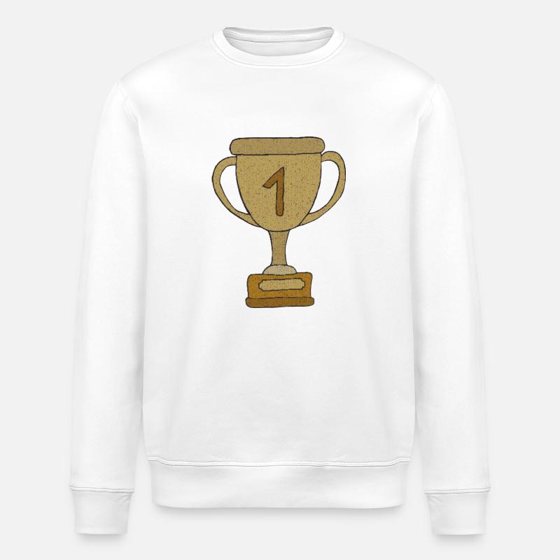 pokal 1 - Stanley/Stella Unisex Bio-Sweatshirt ROLLER - Weiß