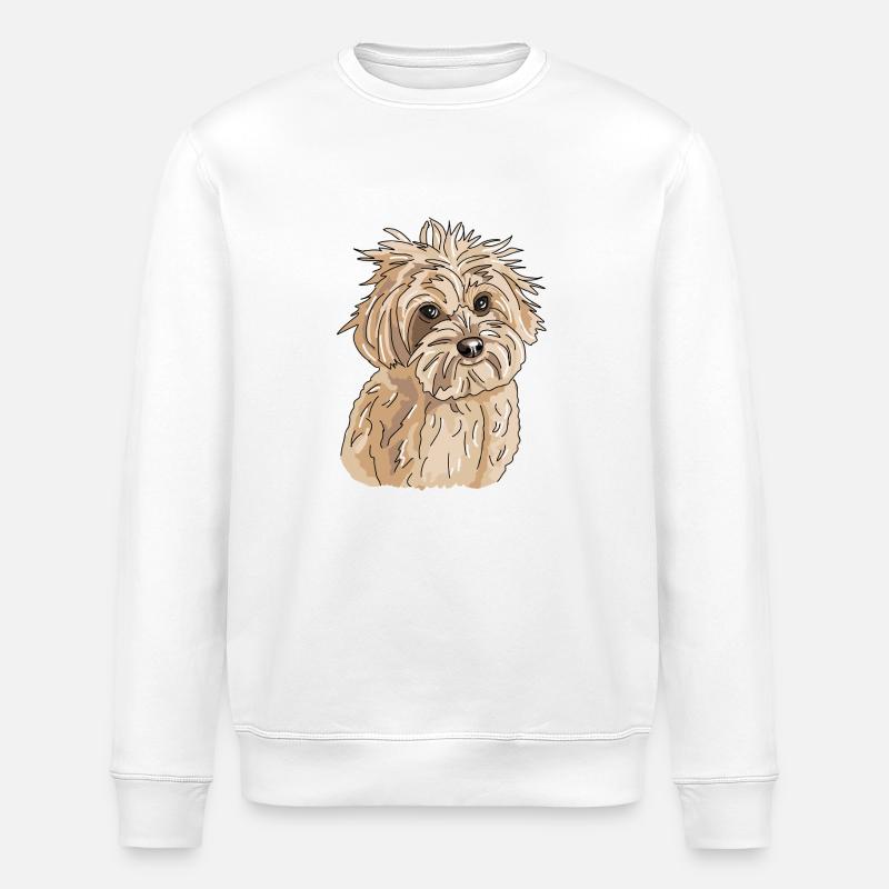 Havaneser - Stanley/Stella Unisex Bio-Sweatshirt ROLLER - Weiß