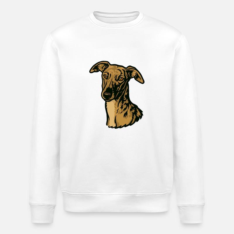 Galgo Español – Pride & Beauty - Sweat bio ROLLER Stanley/Stella Unisexe - blanc