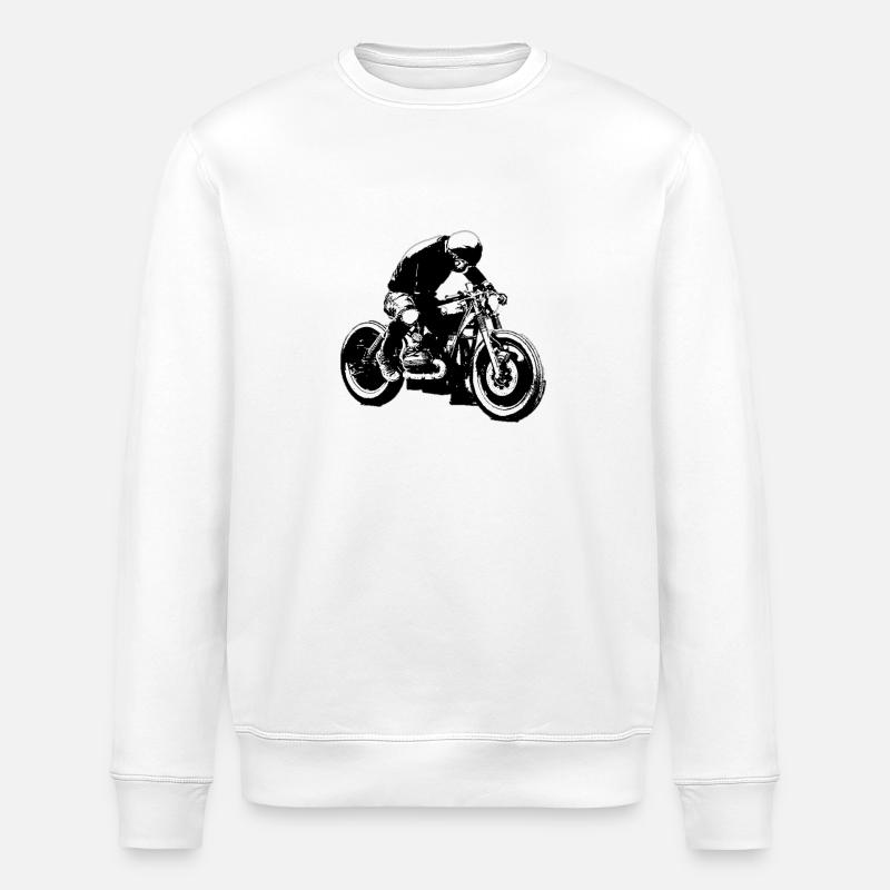 vélo club - Sweat bio ROLLER Stanley/Stella Unisexe - blanc