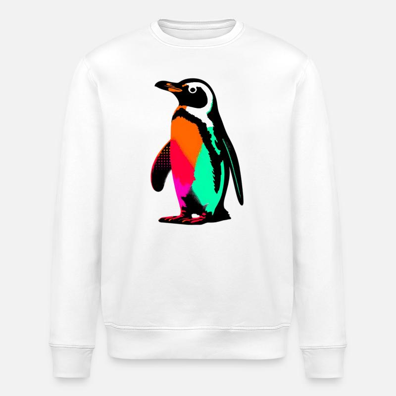 Pingouin - Sweat bio ROLLER Stanley/Stella Unisexe - blanc