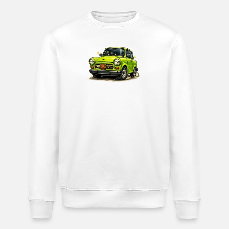 Schorsch Design - Sweat bio ROLLER Stanley/Stella Unisexe - blanc
