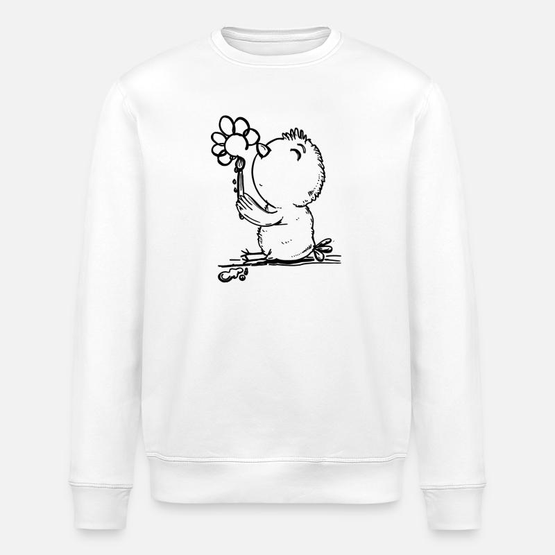 petit poussin mignon - Sweat bio ROLLER Stanley/Stella Unisexe - blanc
