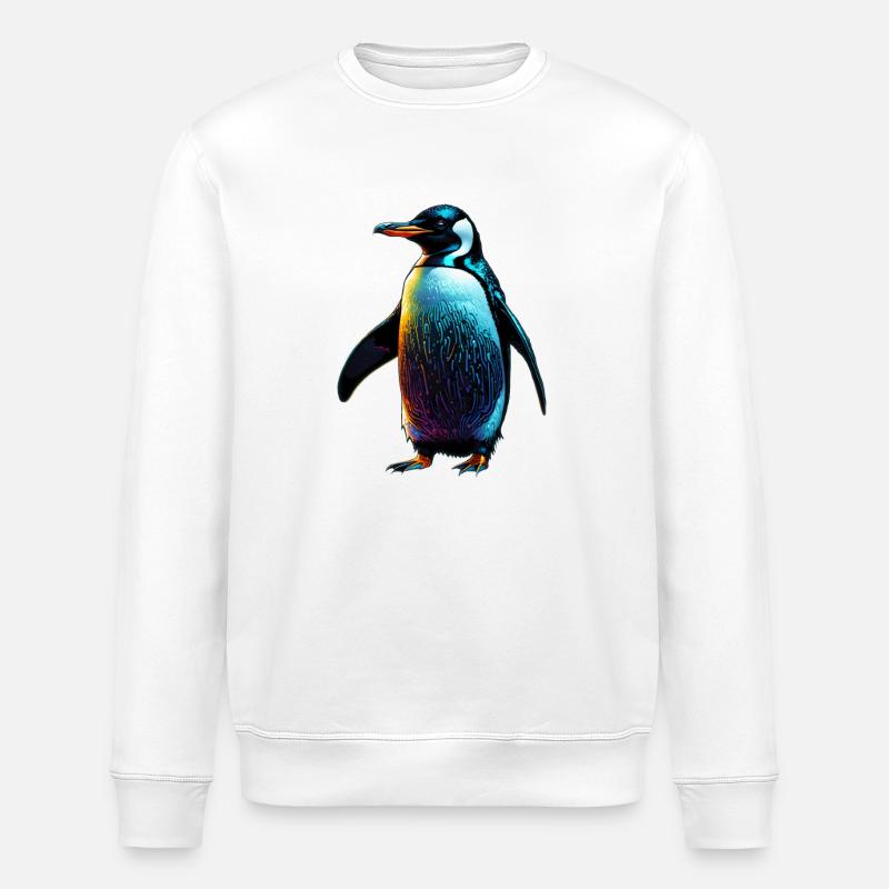 Pinguin - Stanley/Stella Unisex Bio-Sweatshirt ROLLER - Weiß