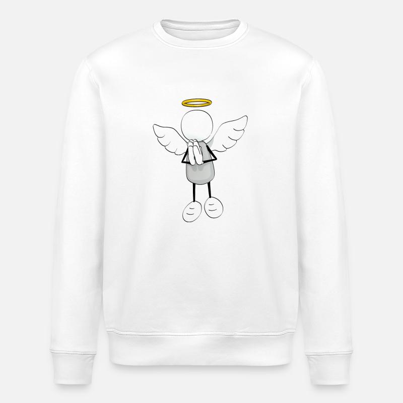 Engel - Stanley/Stella Unisex Bio-Sweatshirt ROLLER - Weiß