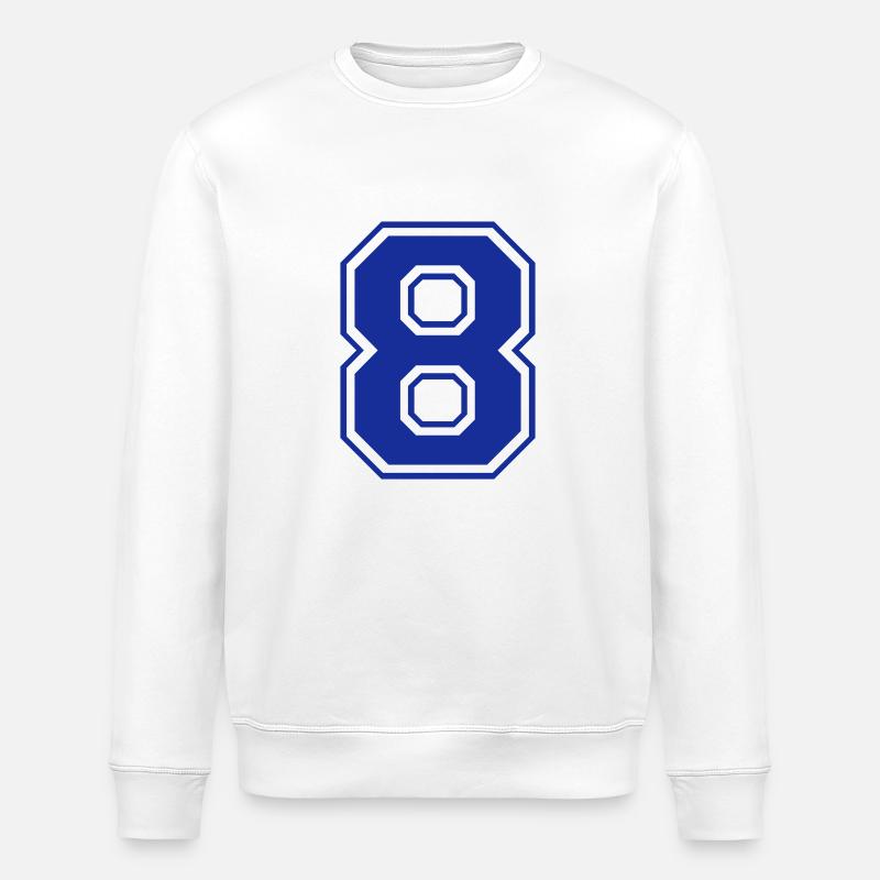 8 - Sweat bio ROLLER Stanley/Stella Unisexe - blanc