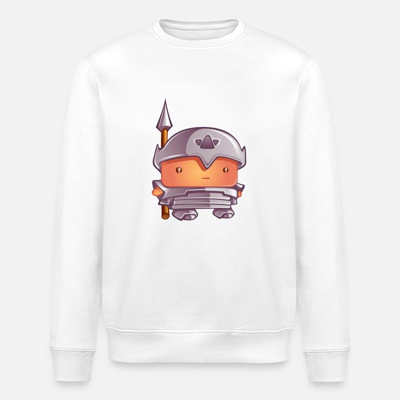 Burgwächter - Stanley/Stella Unisex Bio-Sweatshirt ROLLER - Weiß