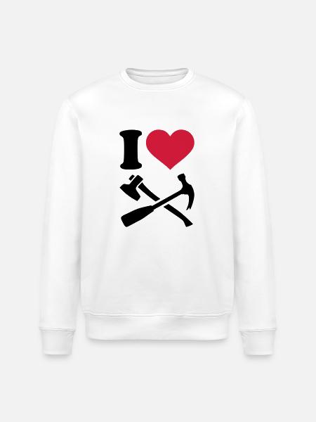 Werkzeug - Stanley/Stella Unisex Bio-Sweatshirt ROLLER - Weiß