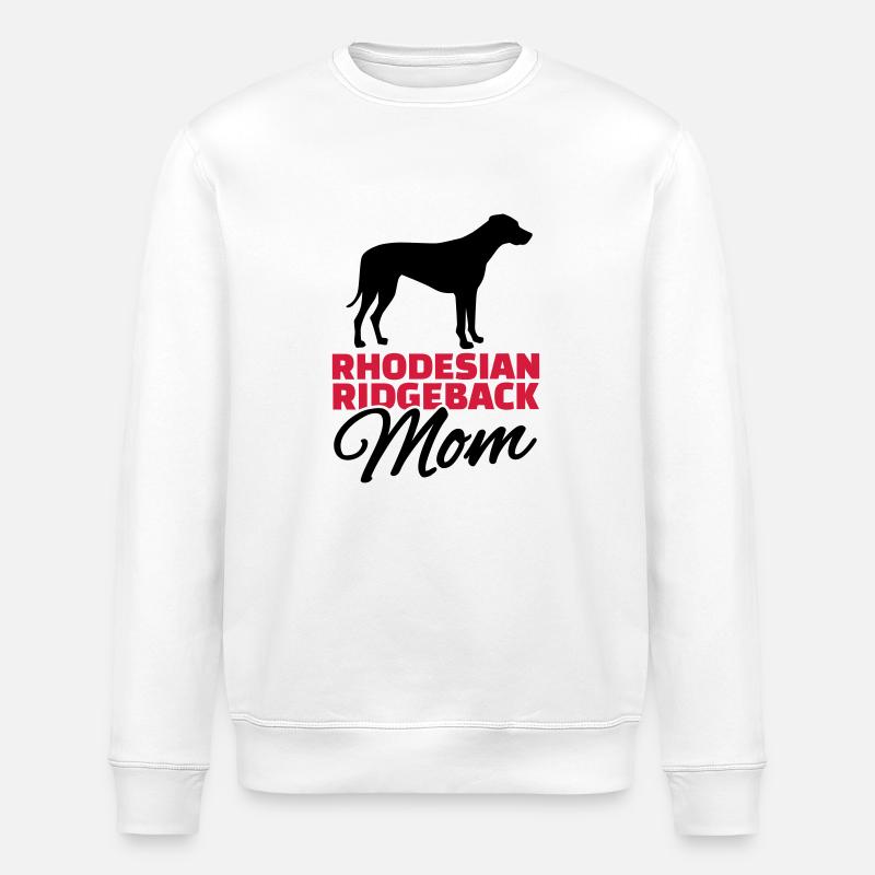 Rhodesian Ridgeback Mom - Sweat bio ROLLER Stanley/Stella Unisexe - blanc