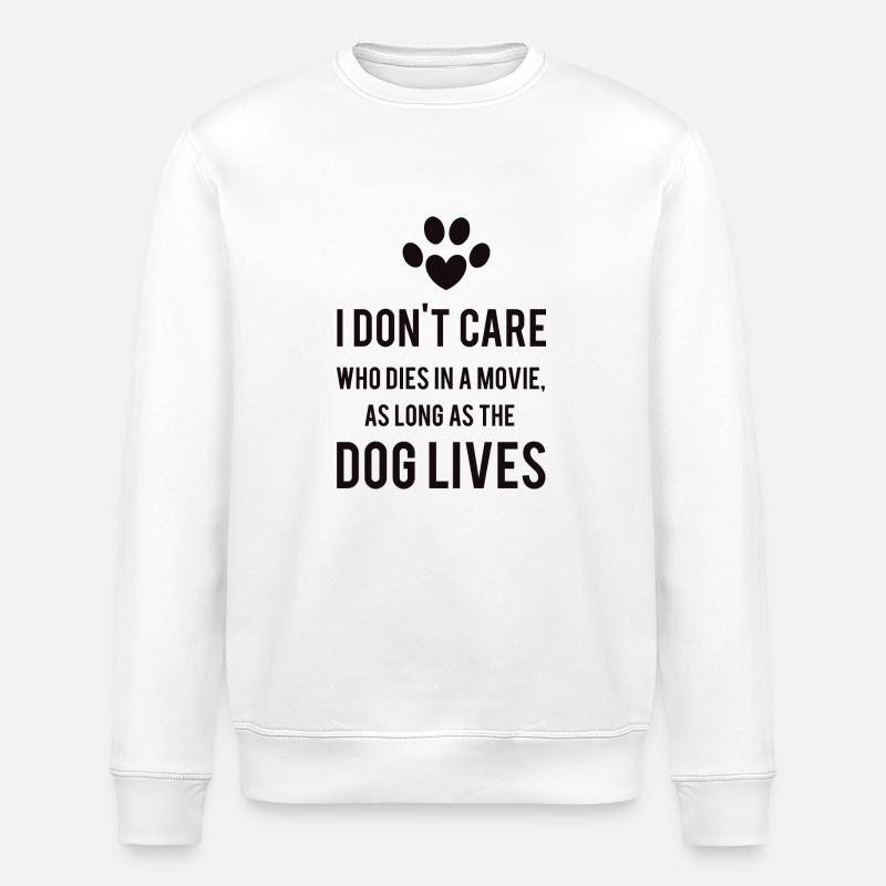 Dogs - Stanley/Stella ROLLER Unisex Organic Sweatshirt - white