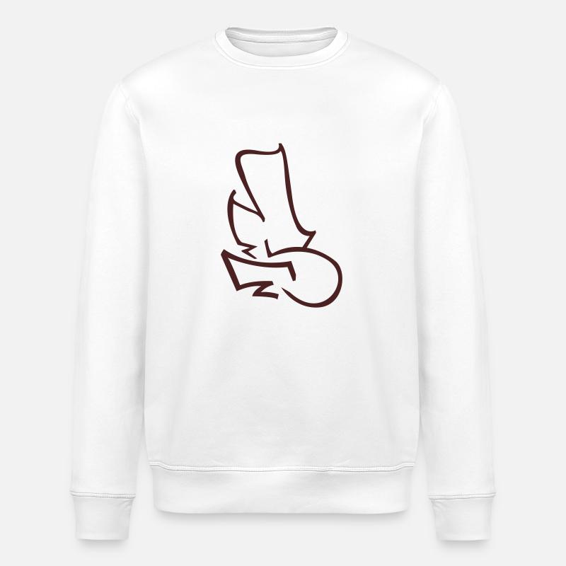 S Tup - Stanley/Stella Unisex Bio-Sweatshirt ROLLER - Weiß