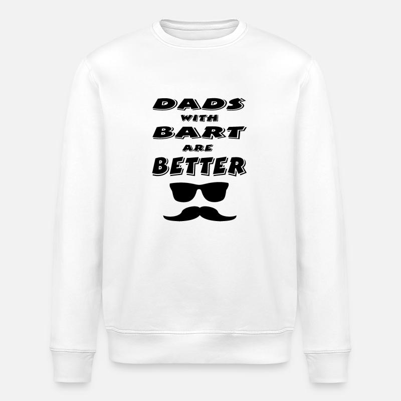 Bart - Stanley/Stella Unisex Bio-Sweatshirt ROLLER - Weiß