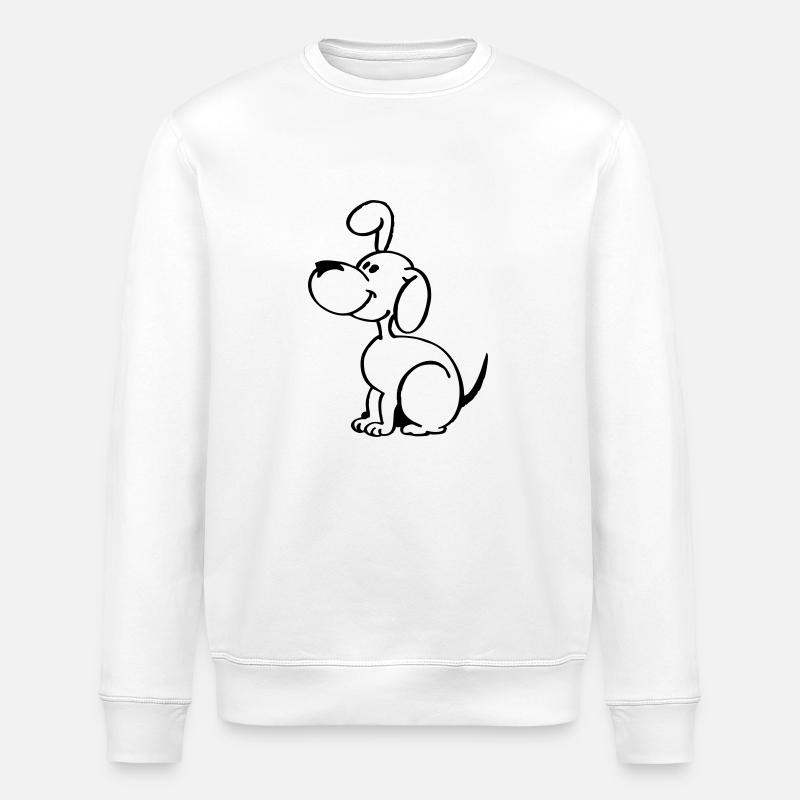 Chienchien - Sweat bio ROLLER Stanley/Stella Unisexe - blanc