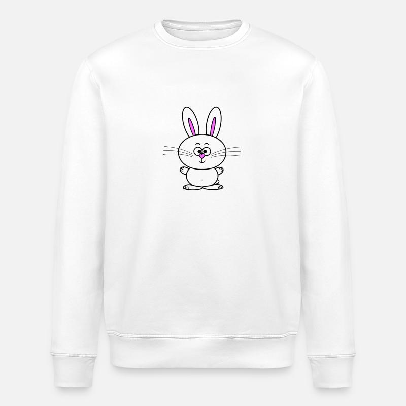 Easter - Stanley/Stella ROLLER Unisex Organic Sweatshirt - white