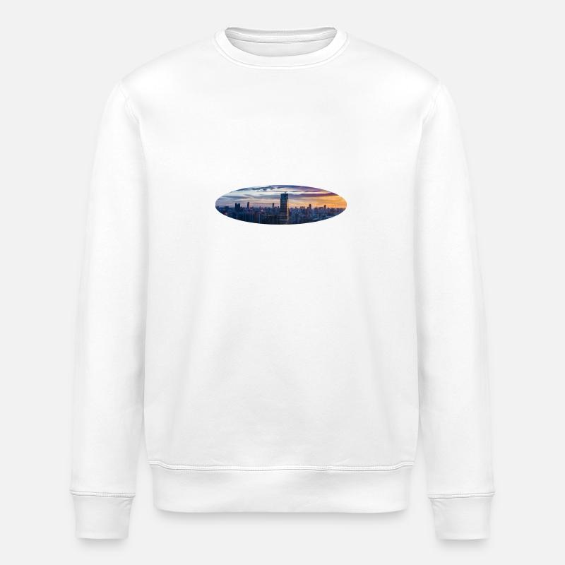 New York - Stanley/Stella Unisex Bio-Sweatshirt ROLLER - Weiß
