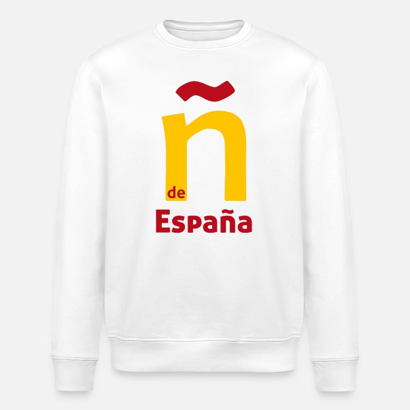 Ñ de España - Sweat bio ROLLER Stanley/Stella Unisexe - blanc