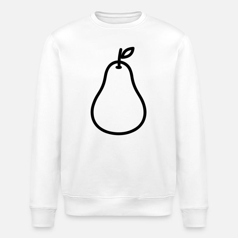 poire - Sweat bio ROLLER Stanley/Stella Unisexe - blanc