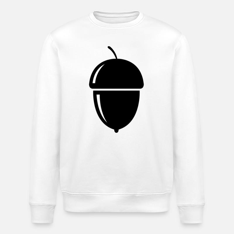 Eiche - Stanley/Stella Unisex Bio-Sweatshirt ROLLER - Weiß