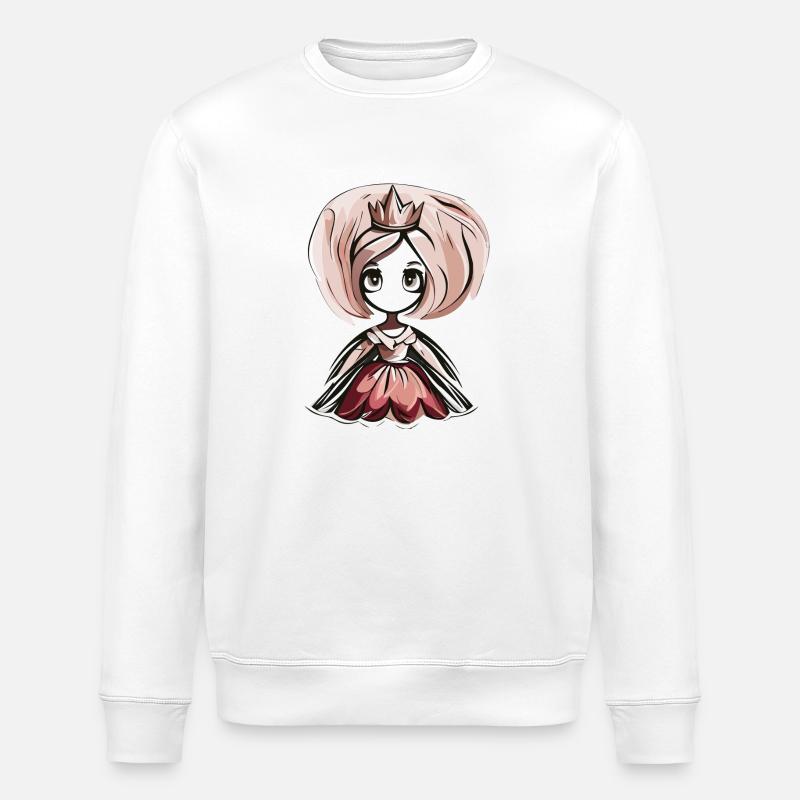 Petite Princesse - Sweat bio ROLLER Stanley/Stella Unisexe - blanc